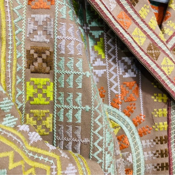 Coldwater Creek Multicolor Embroidered Blazer gorgeous embroidery - Picture 10 of 12